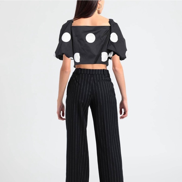 NWT Kate Spade Polka Dot Crop Top Size 8 - Picture 3 of 6